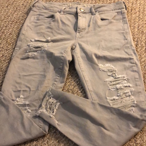 American Eagle Outfitters Denim - American Eagle Distressed Jeans